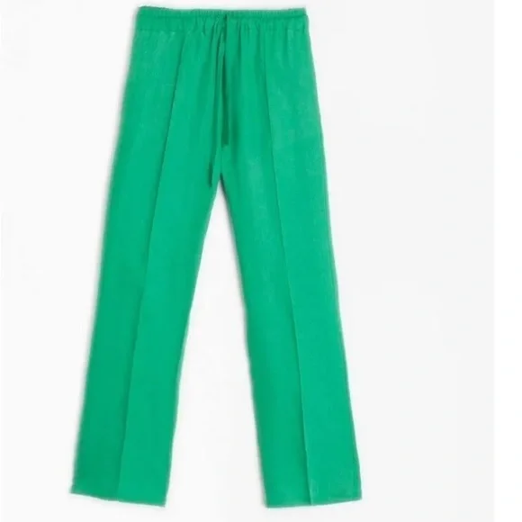 Vilagallo Green Trousers - Picture 2 of 14